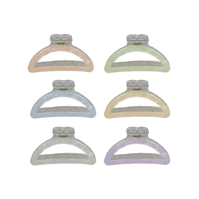 CHAWAII Half Moon Κλάμερ Μαλλιών Μισοφέγγαρο 9cm