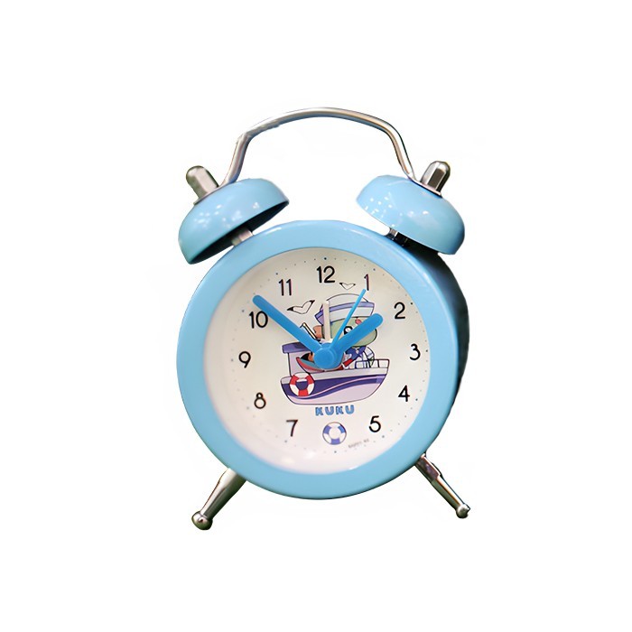 Clock Στρογγυλό Επιτραπέζιο Ξυπνητήρι 