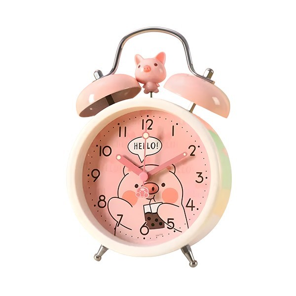 PigClock Φωτιζόμενο Επιτραπέζιο Ρολόι Με Γουρουνάκι