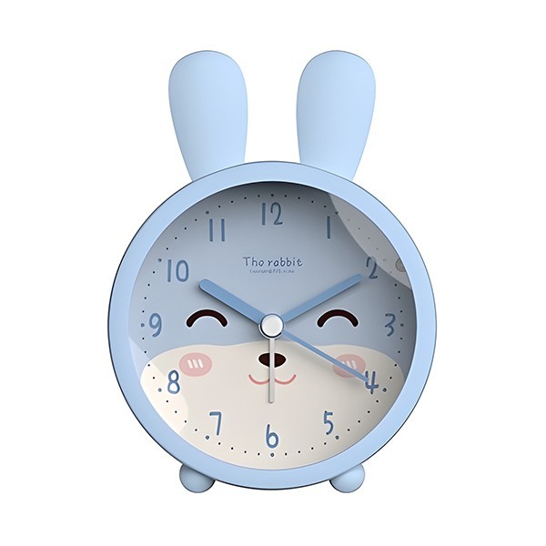 Rabbit Clock Αθόρυβο Ξυπνητήρι Σιλικόνης Λαγουδάκι