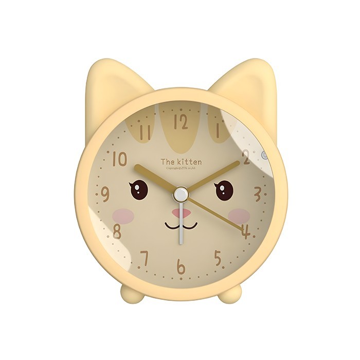 Kitty Αθόρυβο Ξυπνητήρι Σιλικόνης Γατούλα