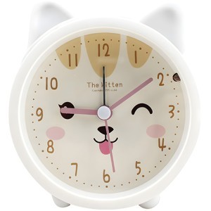 Kitty Αθόρυβο Ξυπνητήρι Σιλικόνης Γατούλα
