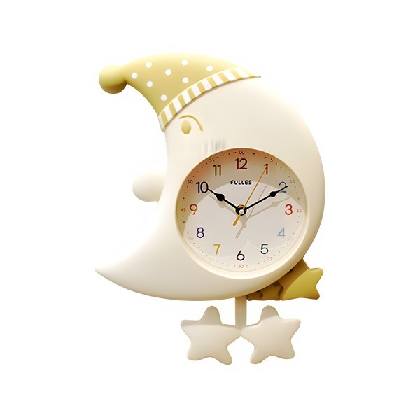 Moon&Back Ρολόι Τοίχου Φεγγάρι