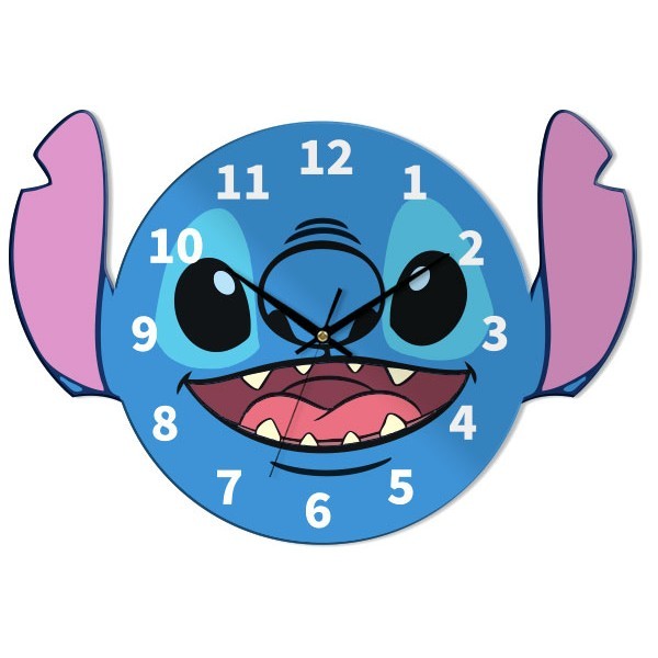 Crazy Stitch Ρολόι Τοίχου Plexiglass 37x25cm
