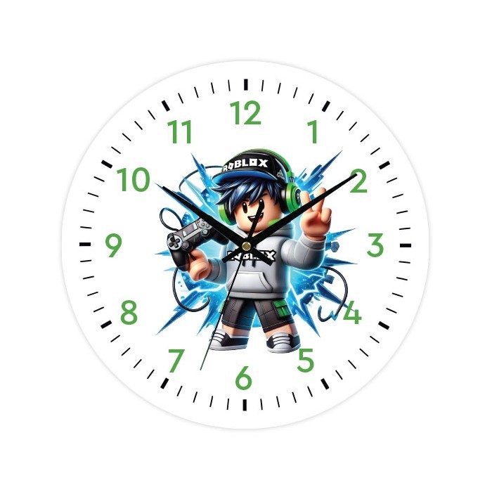 Roblox Boy Ρολόι Τοίχου Plexiglass 30cm