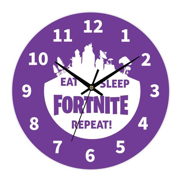 Fortnite Ρολόι Τοίχου Plexiglass 30cm