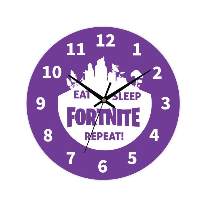 Fortnite Ρολόι Τοίχου Plexiglass 30cm
