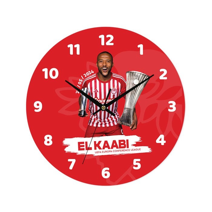 EL KAABI Ρολόι Τοίχου Plexiglass 30cm