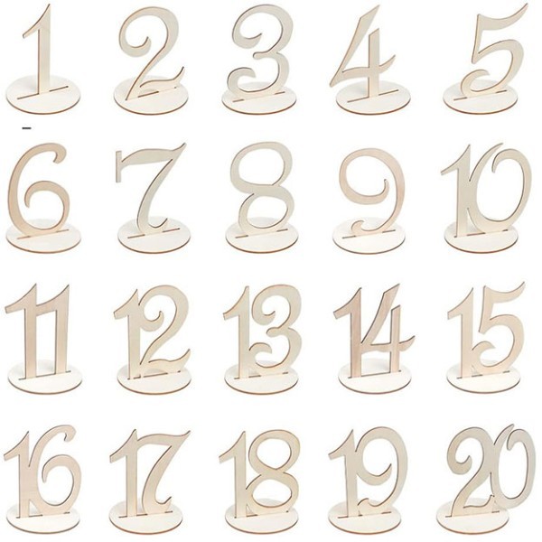 Celebrate Ξύλινη Αρίθμηση Για Εκδηλώσεις Νο11 10x8cm