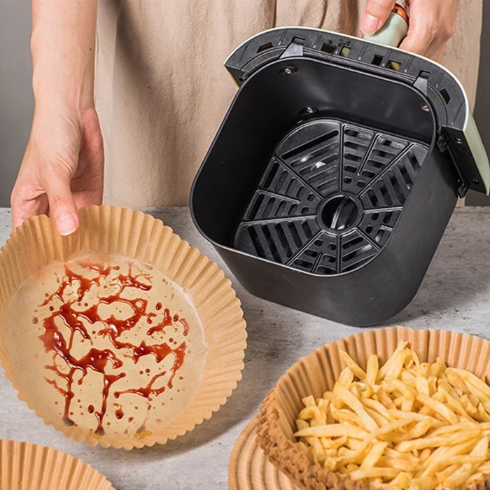 Non-stick Αντικολλητικό Χαρτί για Air Fryer 16x4.5cm Σετ 50 Τεμαχίων