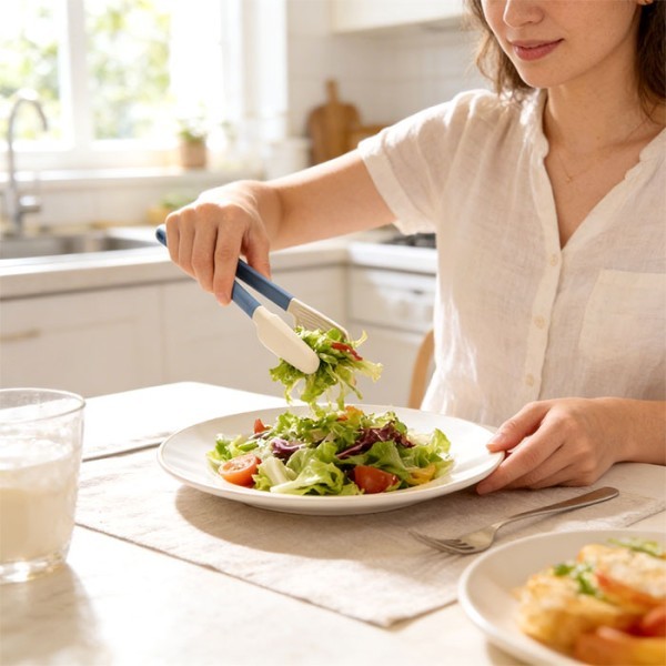 Salad Λαβίδα Σιλικόνης Μπλε
