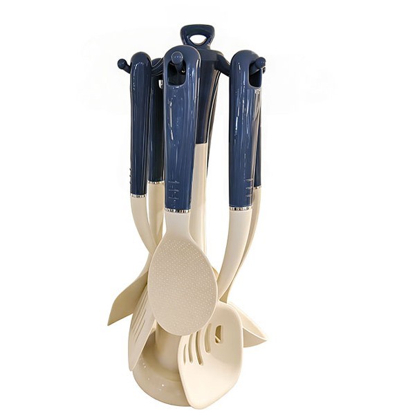 Cook Σετ Μγειρικών Σκευών 6τεμ Μπλε-Λευκό
