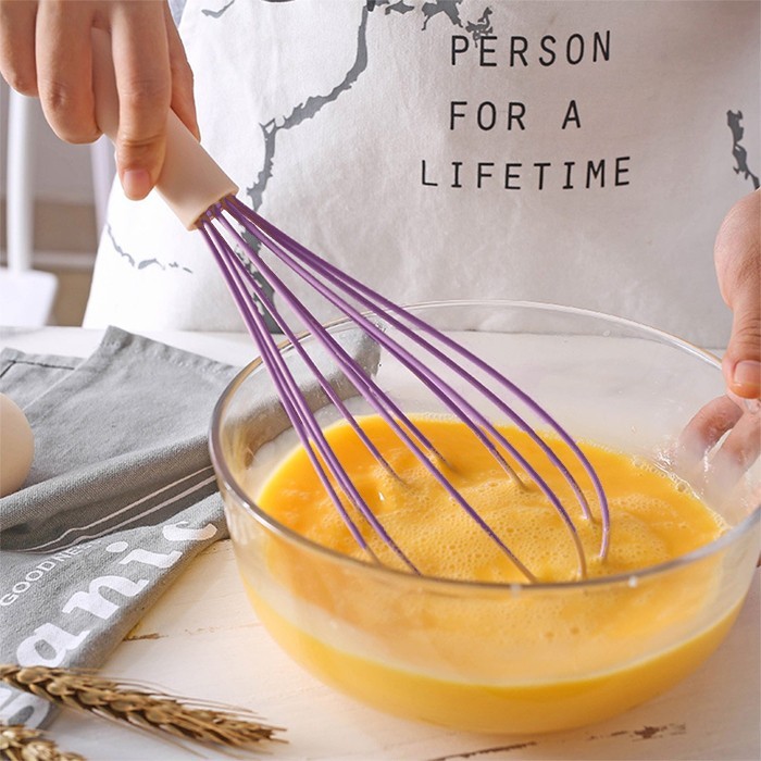 ProWhisk Αυγοδάρτης Πλαστική Λαβή Λευκό Μωβ