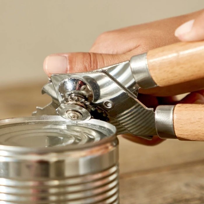 Twist Opener Ανοιχτήρι Κονσερβών Ξύλινη Λαβή