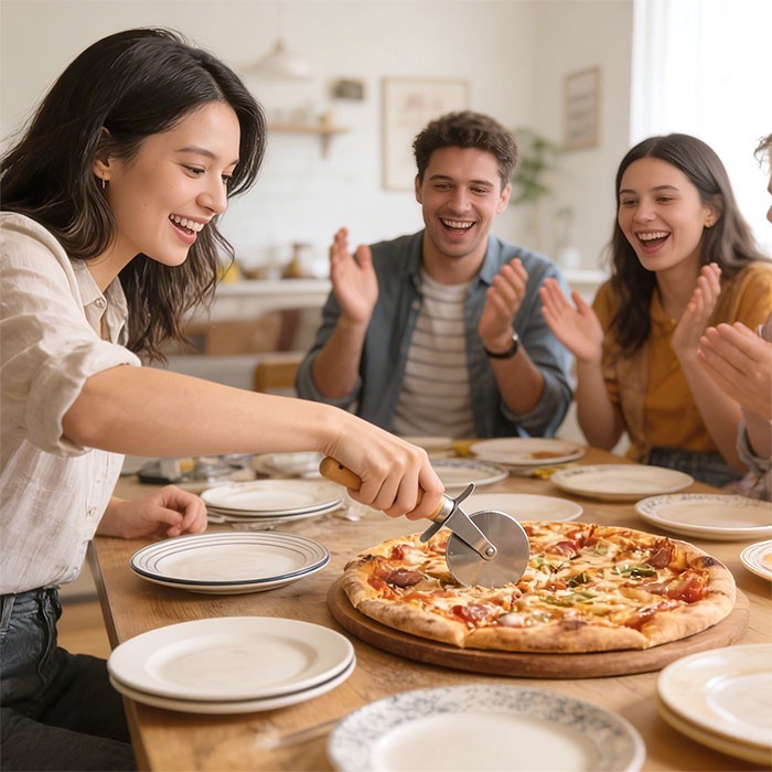 Pizza Wheel Εργαλείο Κοπής Πίτσας