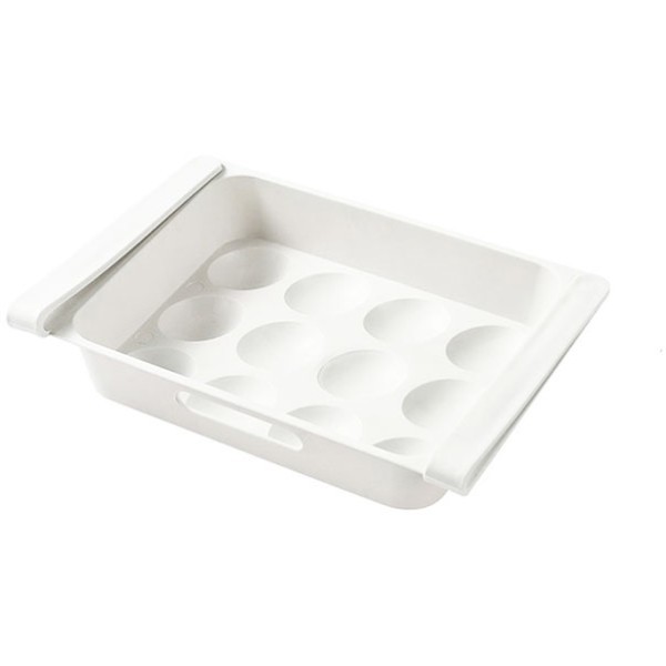 Zai Ράφι Ψυγείου 12 Θέσεων Για Αυγά Λευκό 26x18x5cm