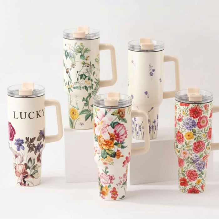 Lucky Ποτήρι Θερμός Από Ανοξείδωτο Ατσάλι Σε Διάφορα Σχέδια 1180ml