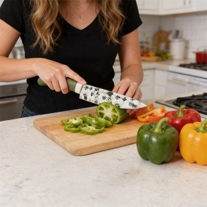 Teens Aroma Floral Knife Μαχαίρι Κουζίνας Με Θήκη