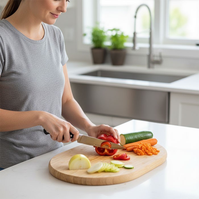 Cutting Board Οβάλ Ξύλο Κοπής 
