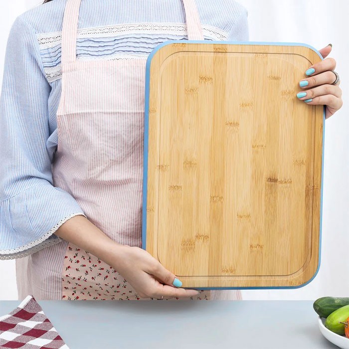 BlockBoard Τετράγωνο Ξύλο Κοπής 35x25cm