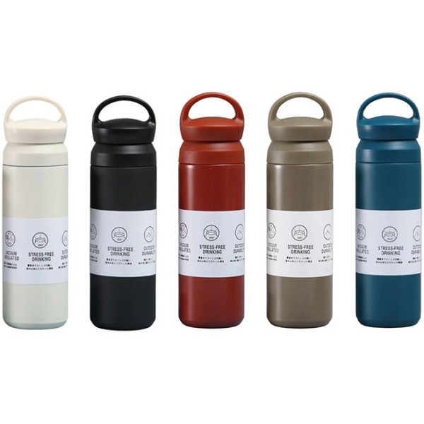 Easy Παγούρι Θερμός 500ml Γκρι