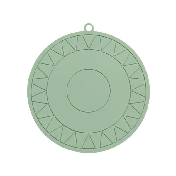 Round Θερμομονωτική Βασή Σιλικόνης Λευκή 