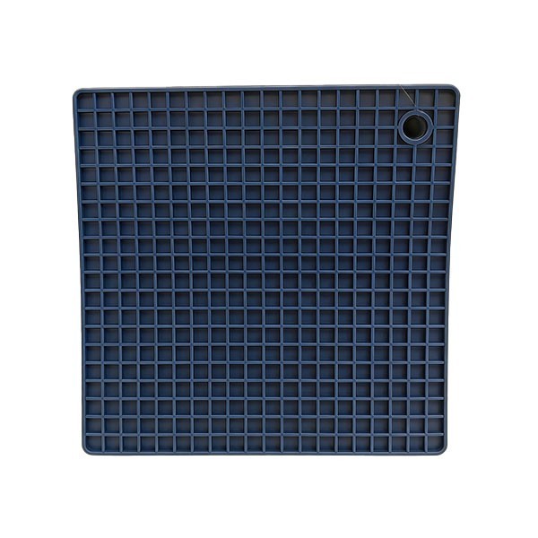 Square Θερμομονωτική Βασή Σιλικόνης Γκρι