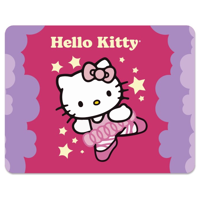 Hello Kitty Ballerina Σουπλά Από PVC Με Εκτύπωση