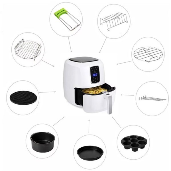 Air Fry Me Σετ 8 τμχ για Air Fryer