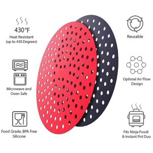 Re-use Βάση Σιλικόνης για Air Fryer 21,5cm