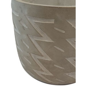 Zig-Zag Κεραμικό Κασπώ 13.5x13.5x12.5cm