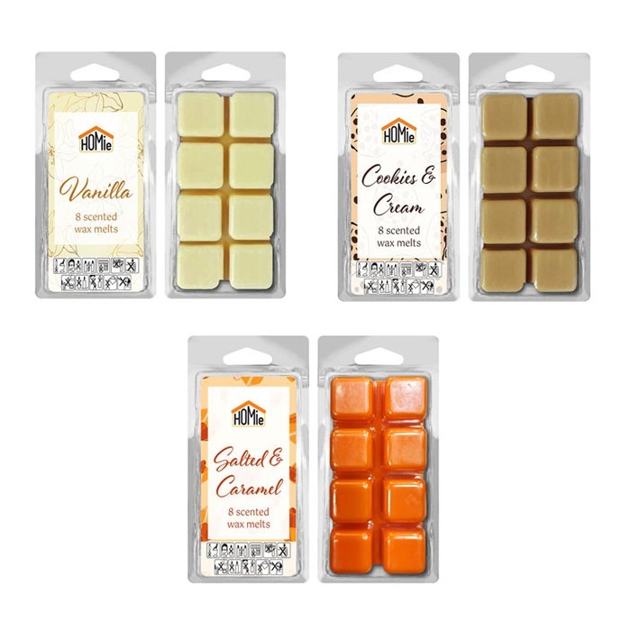 Xmas Wax Αρωματικό wax Melt Σετ 8 Κύβοι 80gr