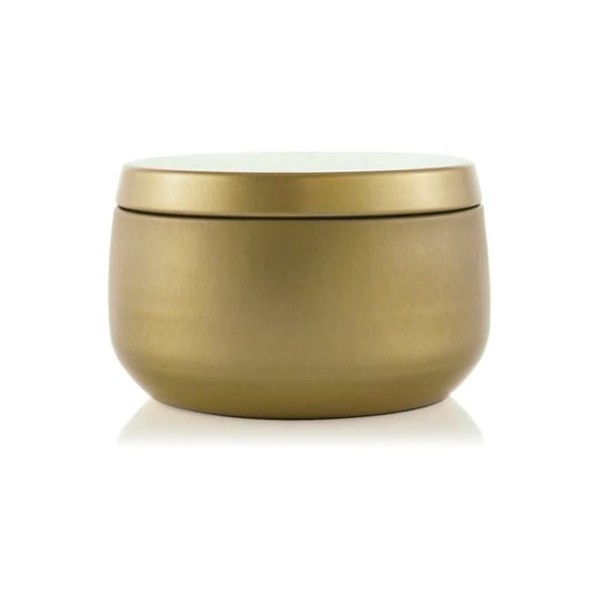 Melomakarono Αρωματικό Κερί Σε Χρυσό Μεταλλικό Δοχείο Δ7,8cm