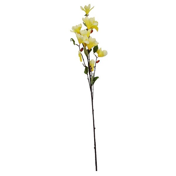 Orchid Τεχνητό Λουλούδι 88cm Κίτρινο