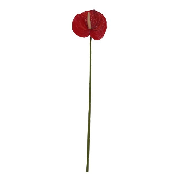 Anthurium Τεχνητό Λουλούδι 60cm