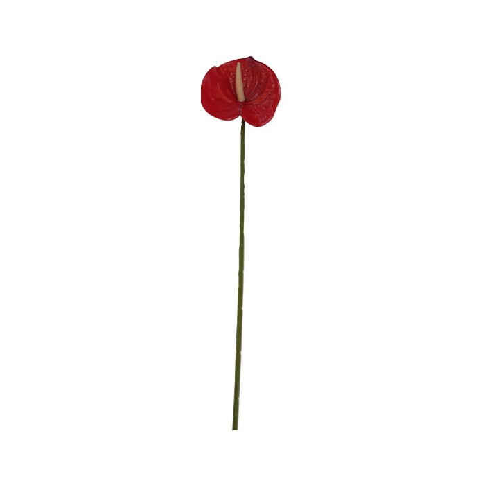 Anthurium Τεχνητό Λουλούδι 60cm