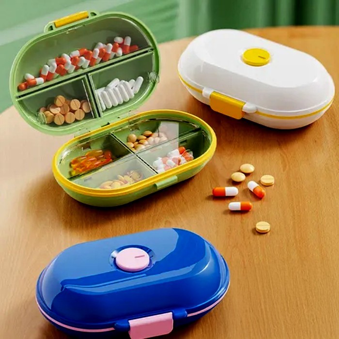 Capsule Φορητή Θήκη Φαρμάκων 12x8,3x3,6cm