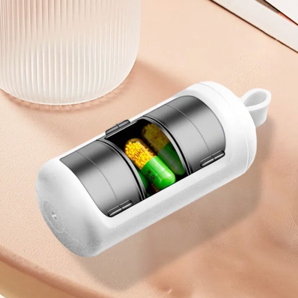 Organize Φορητή Θήκη Φαρμάκων Γαλάζια