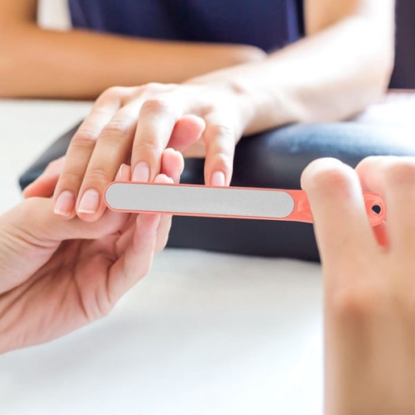 Nail File Λίμα Νυχιών Οβάλ Από Ανοξείδωτο Ατσάλι