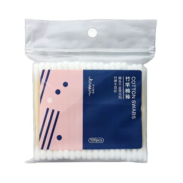 Cleening Swabs Μπατονέτες Από Μπαμπού 100τεμ