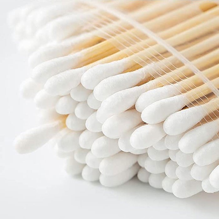 Cleening Swabs Μπατονέτες Από Μπαμπού 100τεμ