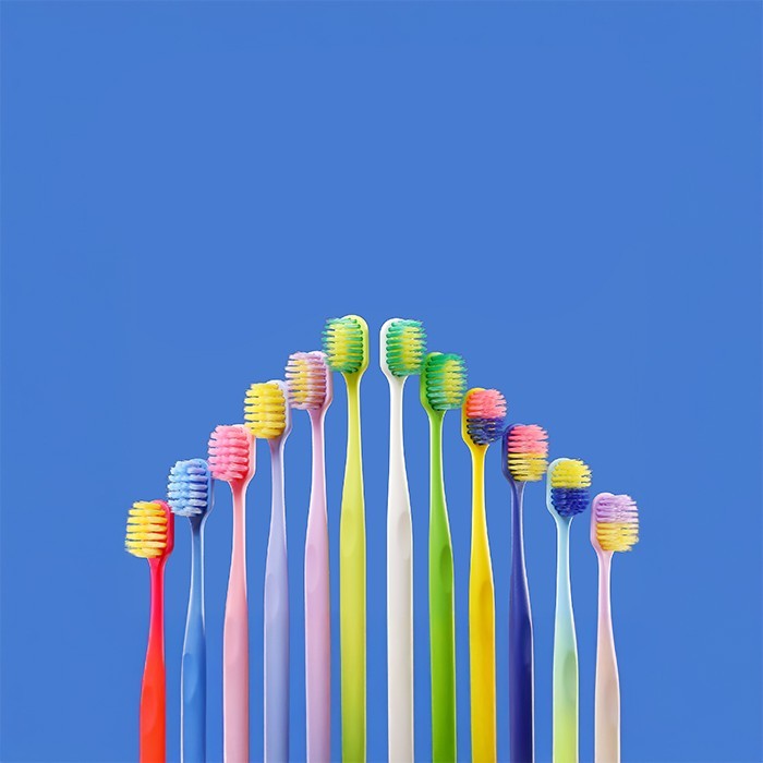 Colorfull Toothbrushes Χρωματιστή Οδοντόβουρτσα Με Μαλακές Τρίχες