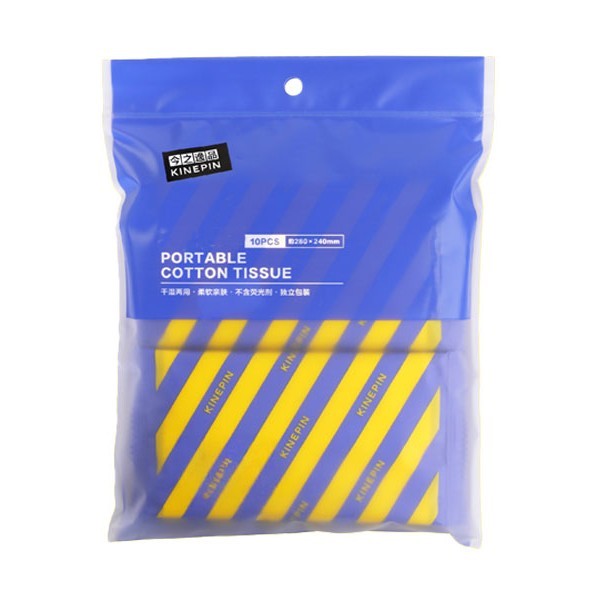 Mini Wipes Φορητά Βαμβακερά Μαντηλάκια 10τεμ Για  Άμεσο Καθαρισμό