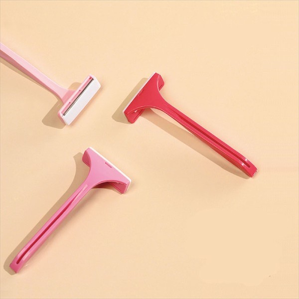 Choosmile 3τεμ Ξυραφάκια Προσώπου & Σώματος Απαλό Ροζ-Ροζ-Φούξια