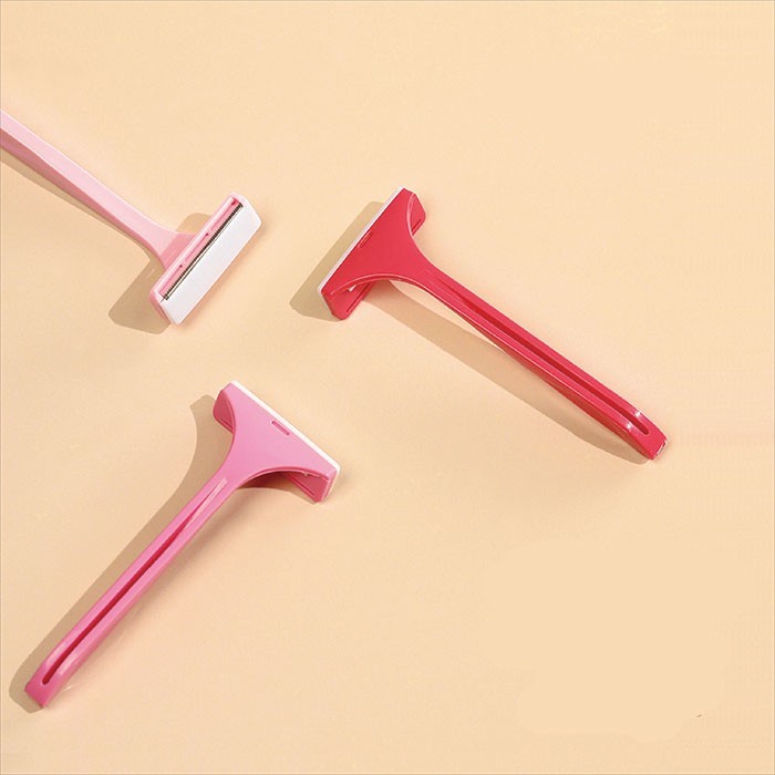 Choosmile 3τεμ Ξυραφάκια Προσώπου & Σώματος Απαλό Ροζ-Ροζ-Φούξια