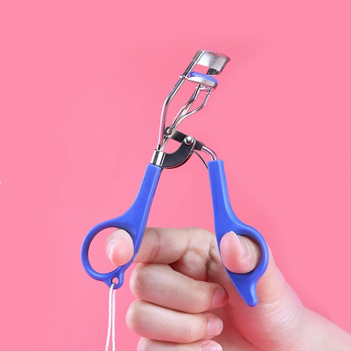 Eyelash Scissors Ψαλίδι Βλεφαρίδων Με Λαστιχένια Λαβή