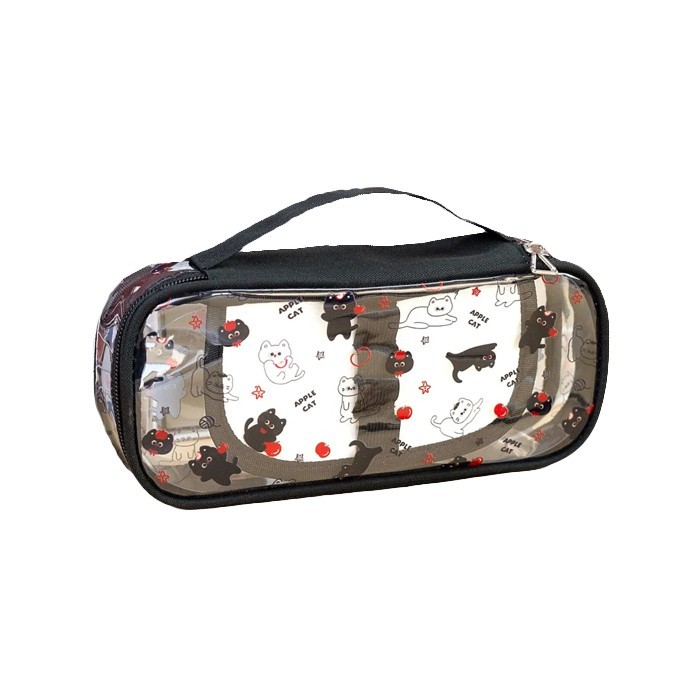 Apple Cats Black Νεσεσέρ Με Σχέδιο Γάτα