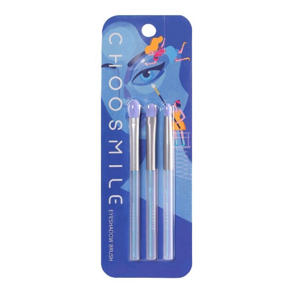 Eye Brushes Σετ Βουρτσάκια Ματιών 3τεμ