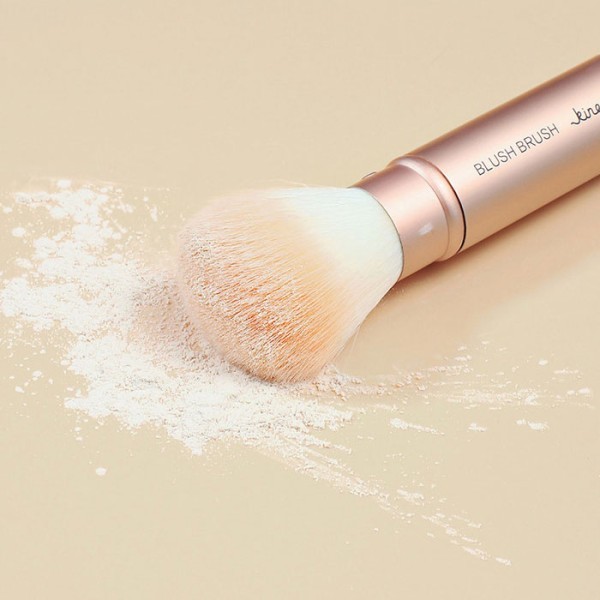 Rouge Brush Πινέλο για Ρουζ Από Αλουμίνιο Για Ακριβές Μακιγιάζ