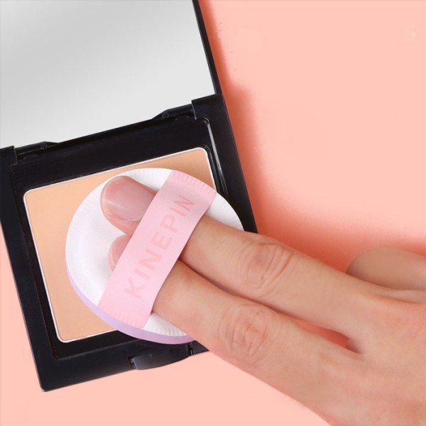 Sponge Puff Σφουγγαράκι Πούδρας Απαλή Και Ομοιόμορφη Εφαρμογή Κόκκινο